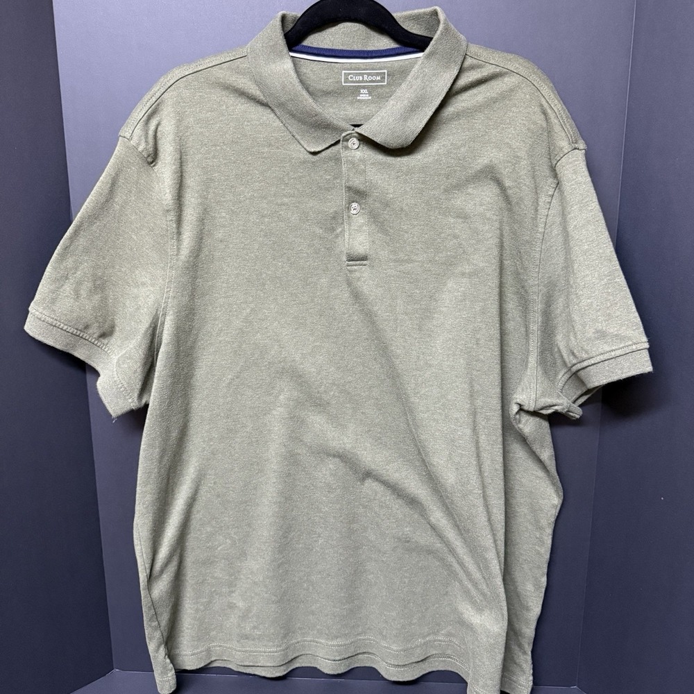 Club Room Green Polo Shirt - Size 2XL